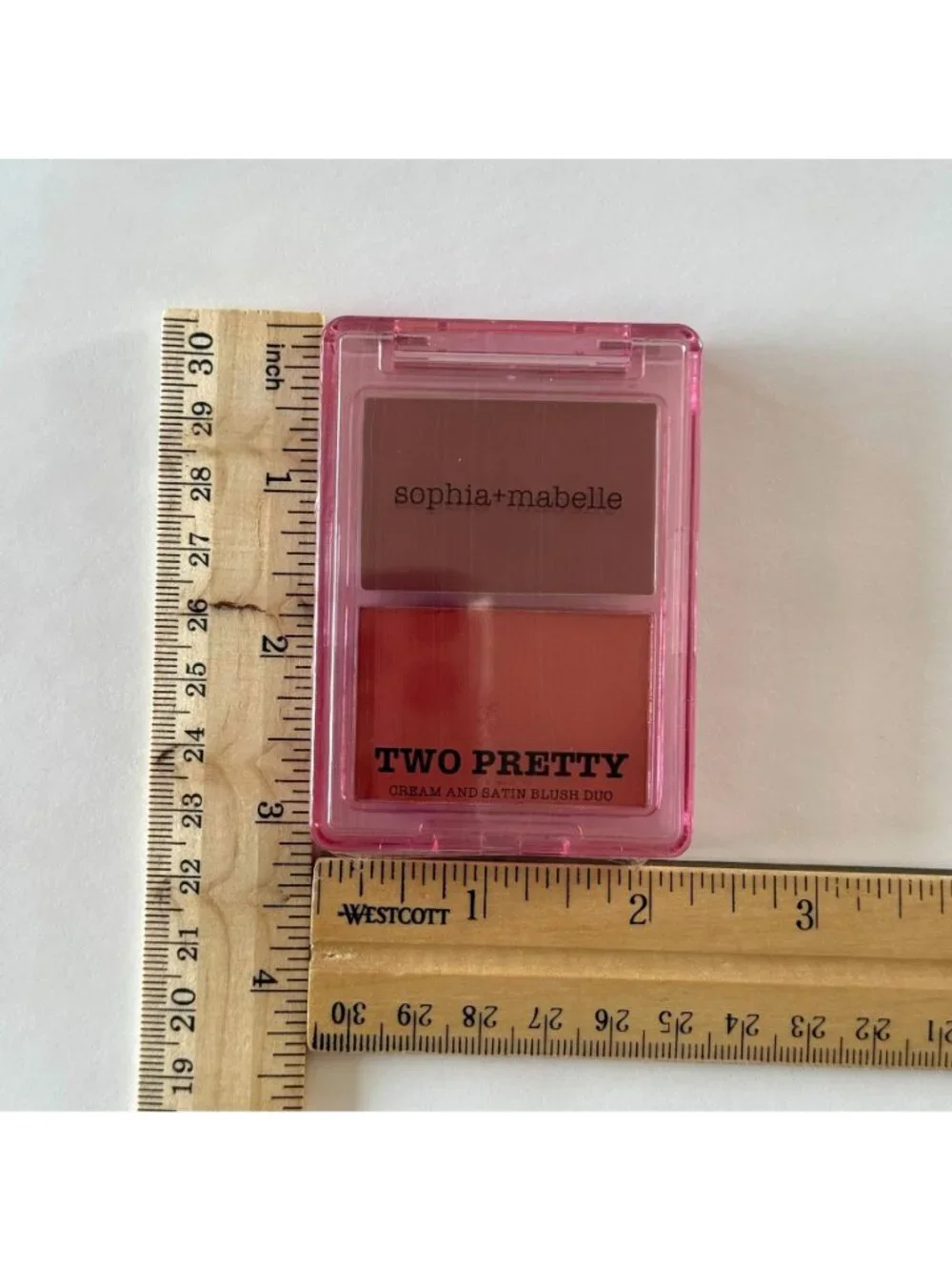 Sophia Mabelle Two Pretty Cream And Satin Blush Duo Strawberry Sorbet High-Quali